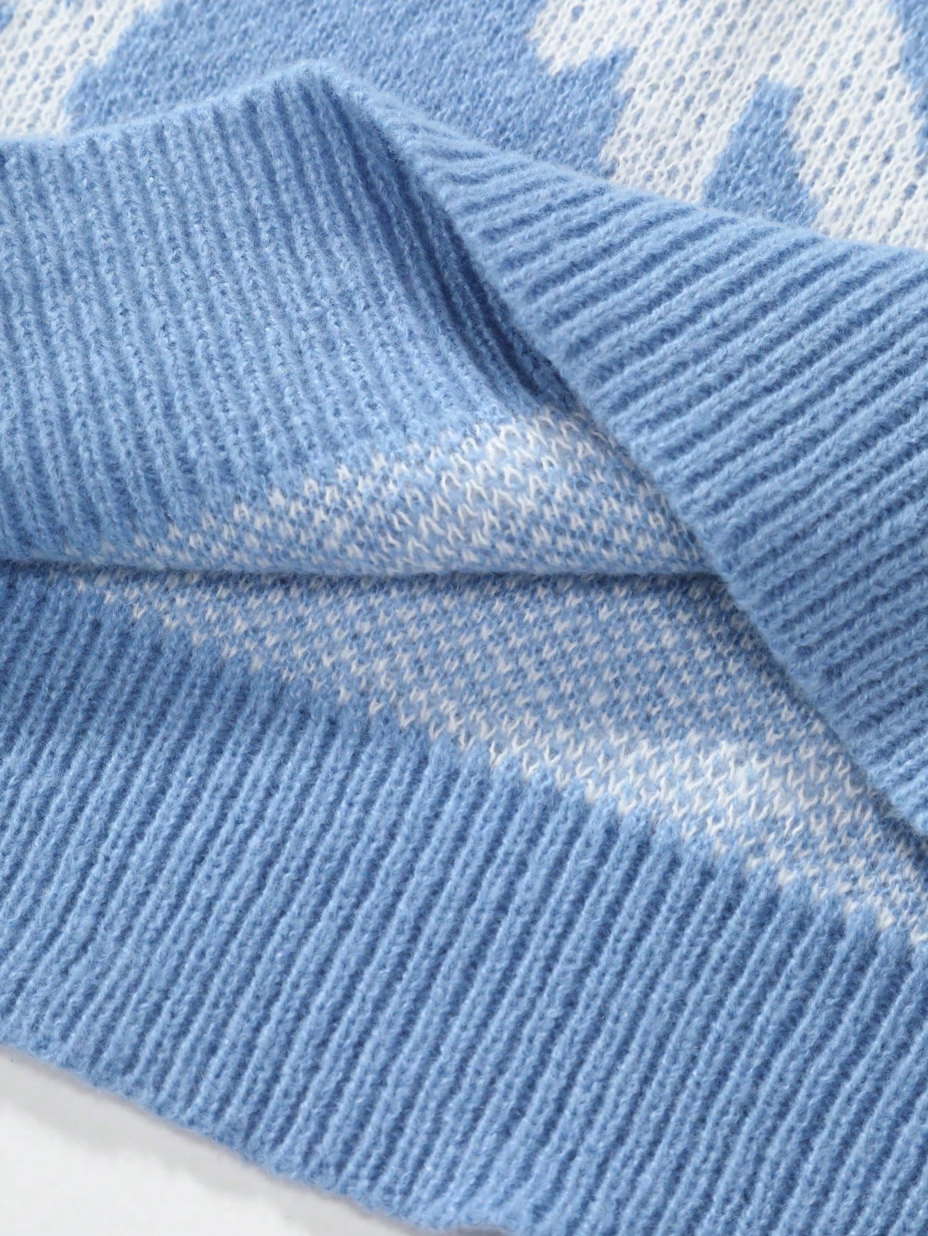 Manfinity Hypemode Men Graphic Pattern Drop Shoulder Sweater