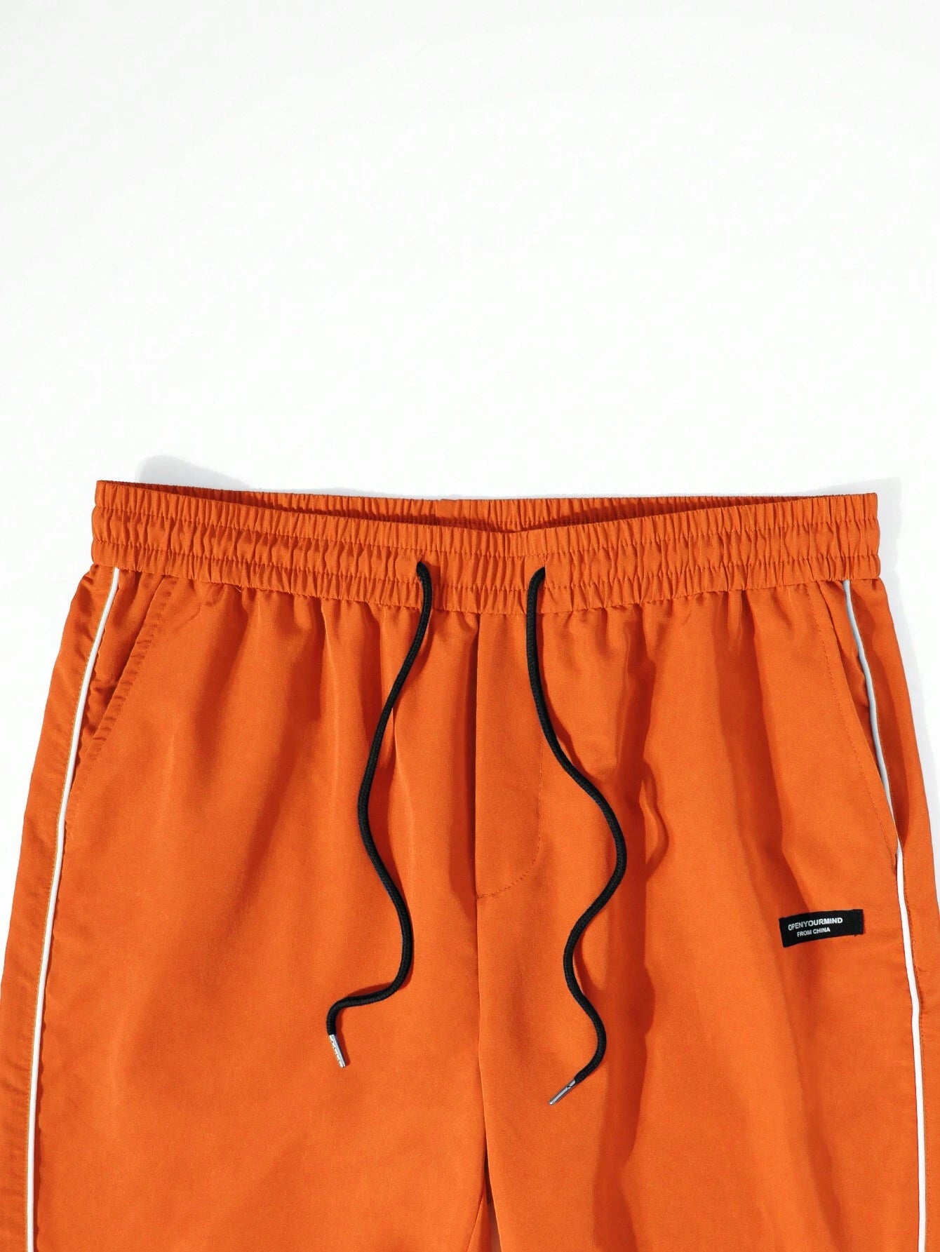 Manfinity Hypemode Men'S Loose Star Pattern Side Striped Pants