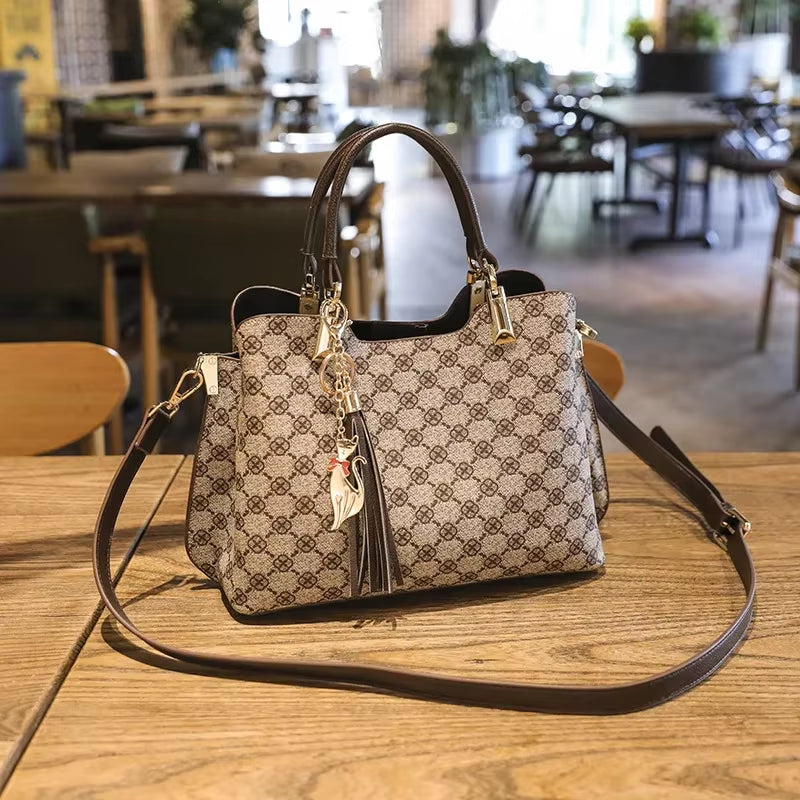 New Luxury Designer Crossbody Shoulder Bag for Women Vintage Ladies Handbags Fashion Women‘S Bag